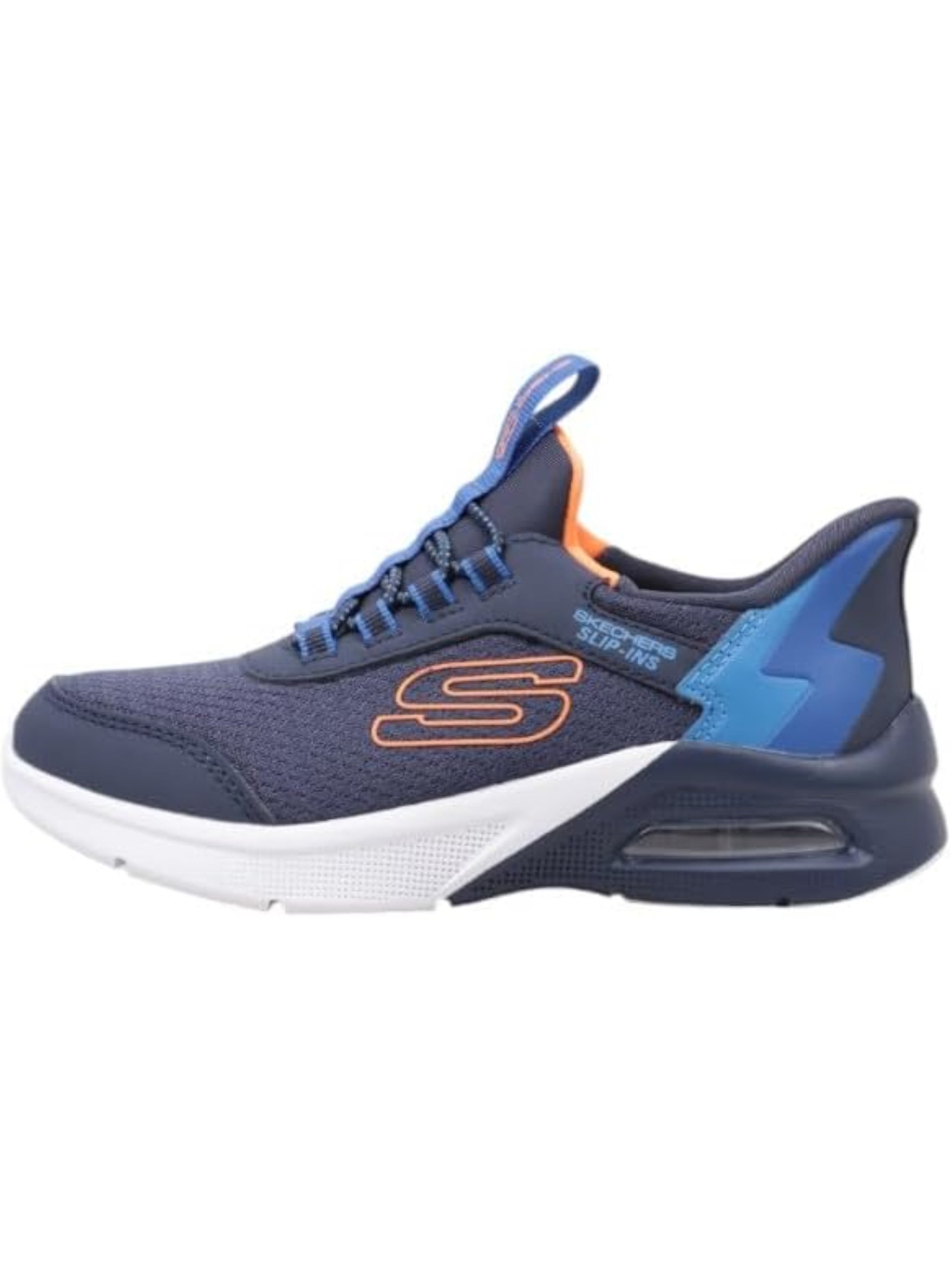 mj ページ　SCOL-128/K Scarpe Skechers blu Microspec Max Brisk Stripe Kids 403890L – Sir126