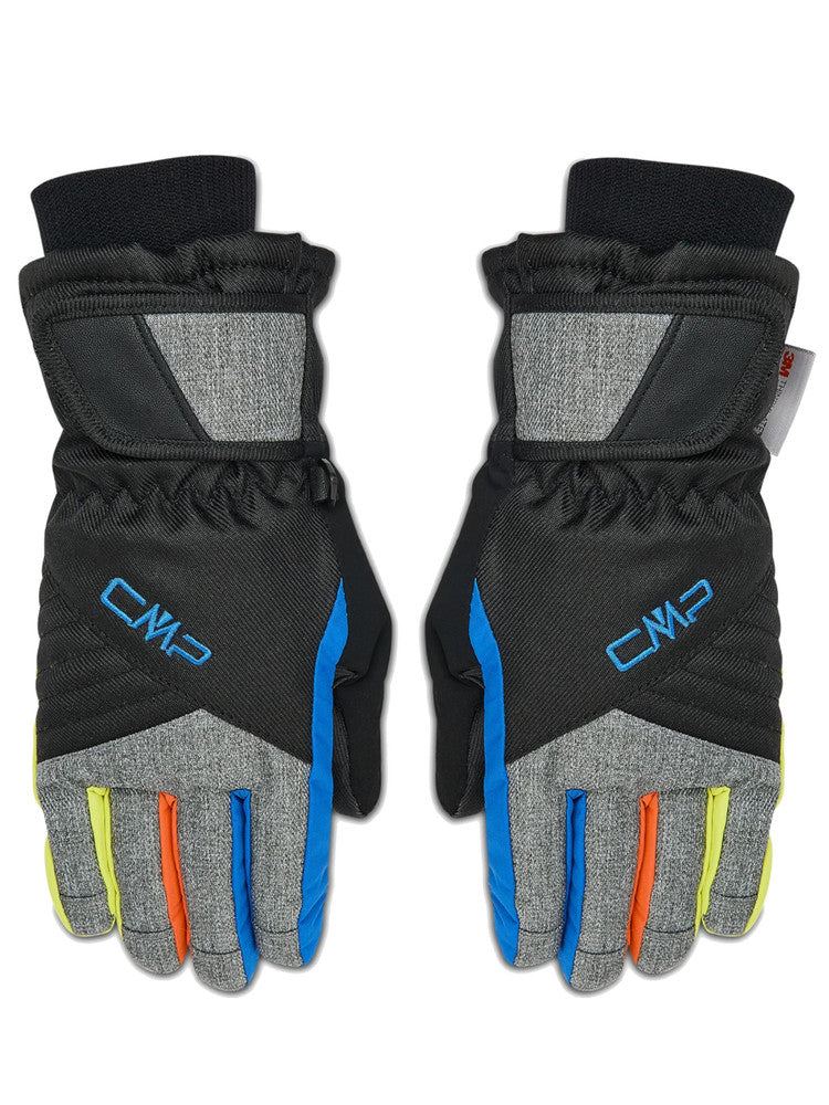 CMP schwarze und blaue Skihandschuhe für Kinder 6524827J