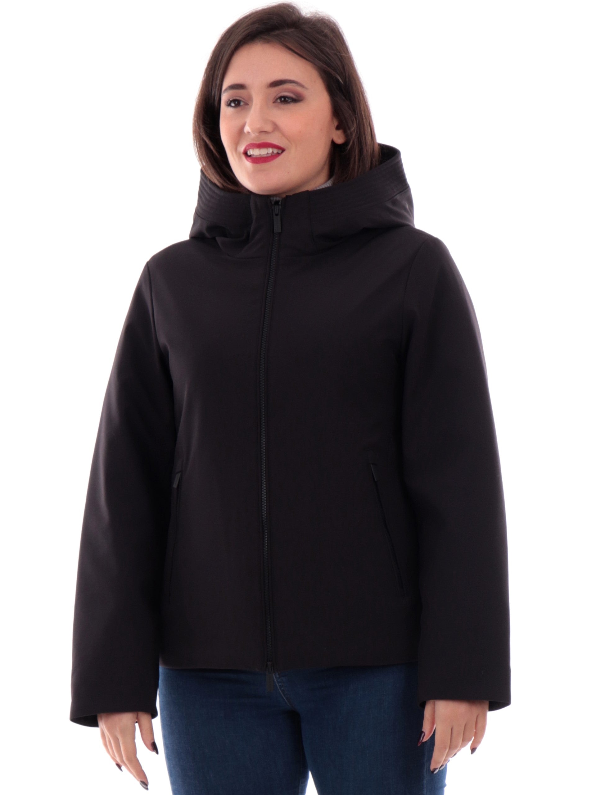 Donne Woolrich Woolrich Giacche Rabbit Jacket Woolrich Black Size