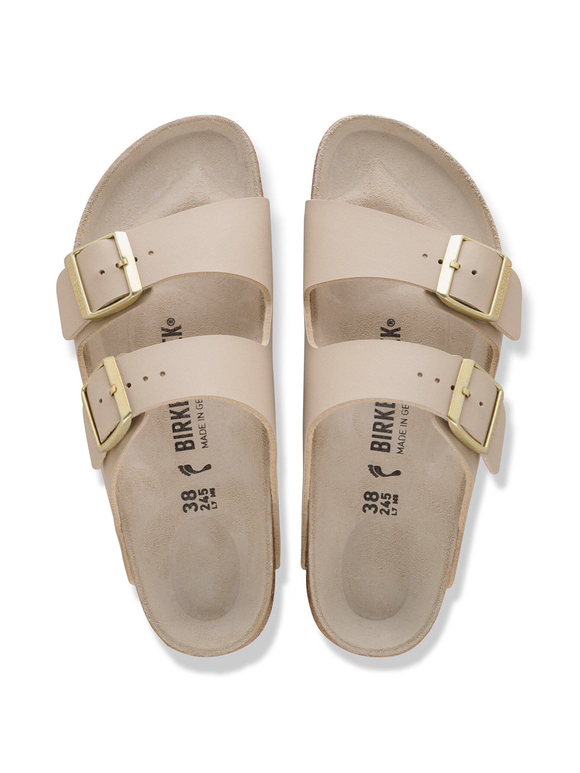 DBディッキア Arizona x BS hybrid small #103 ⑴ Sandali Birkenstock Arizona beige da donna 1031438 – Sir126