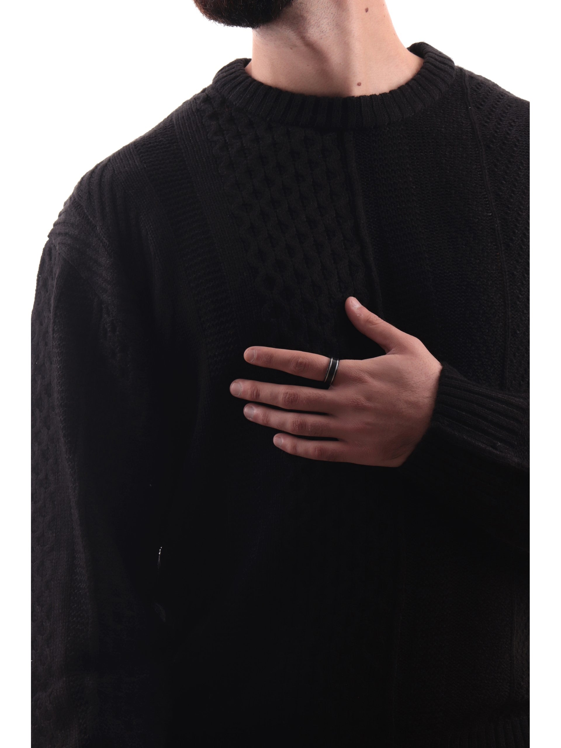 JACK & JONES Maglione Uomo Girocollo – Jorrexmas, 100% Cotone, Regular Fit