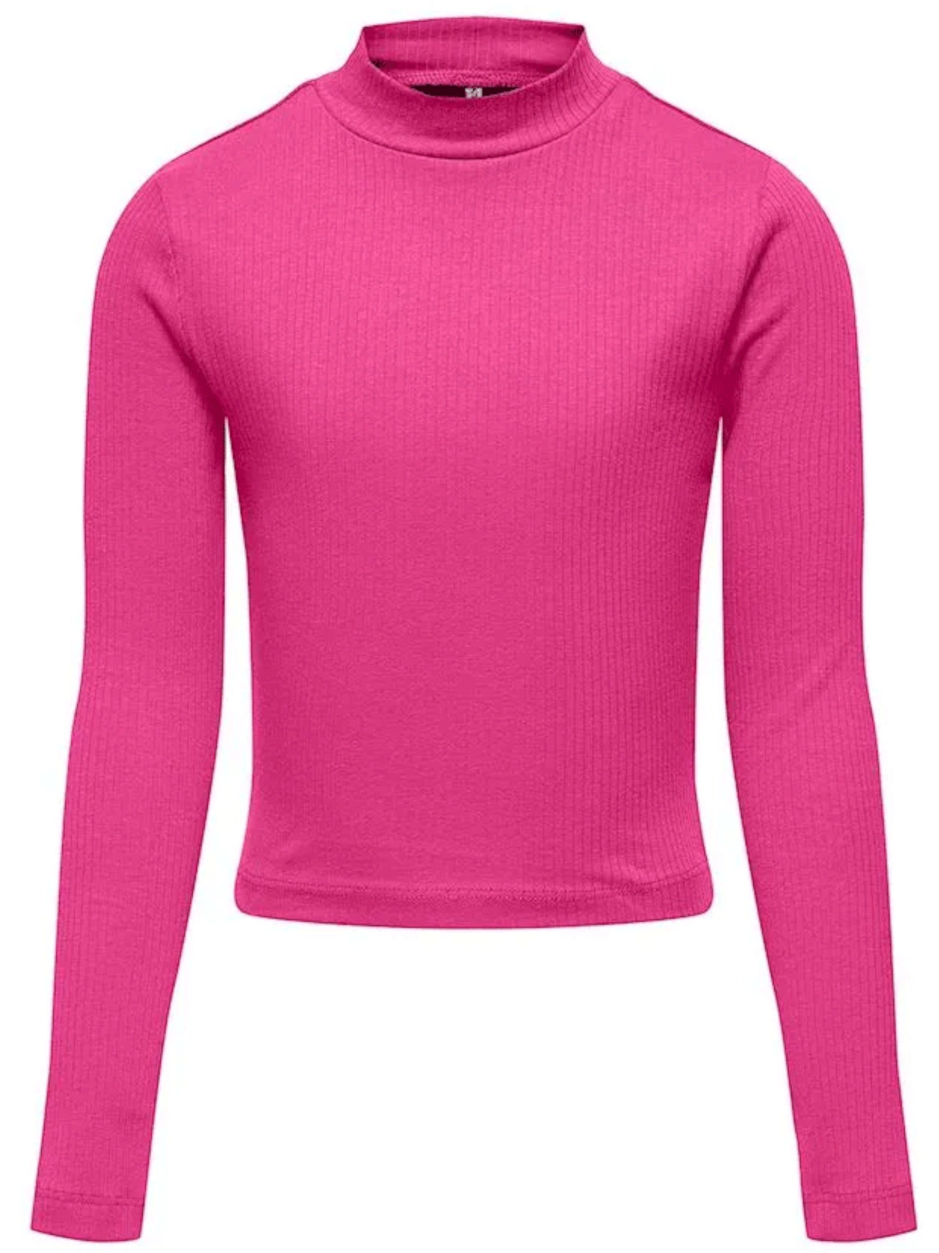 Maglia Maglione Fucsia Fluo Maglione Fucsia Outfit Donna Outfit