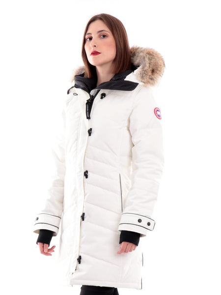 Giubbotto Canada Goose bianco da donna Lorette Parka 2090L – Sir126