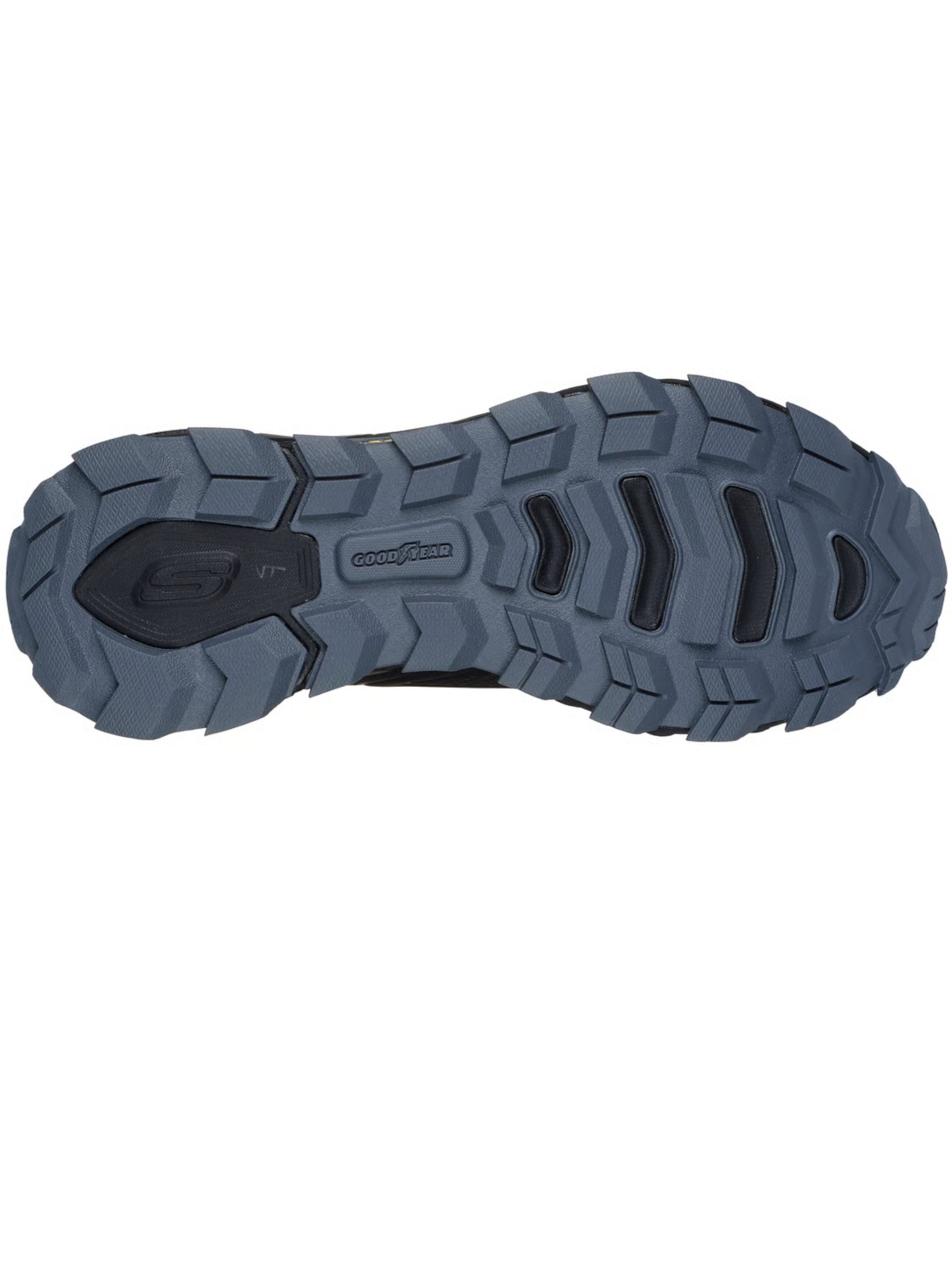 Scarpe Skechers nere Max Portect Ironguard da uomo suola Goodyear