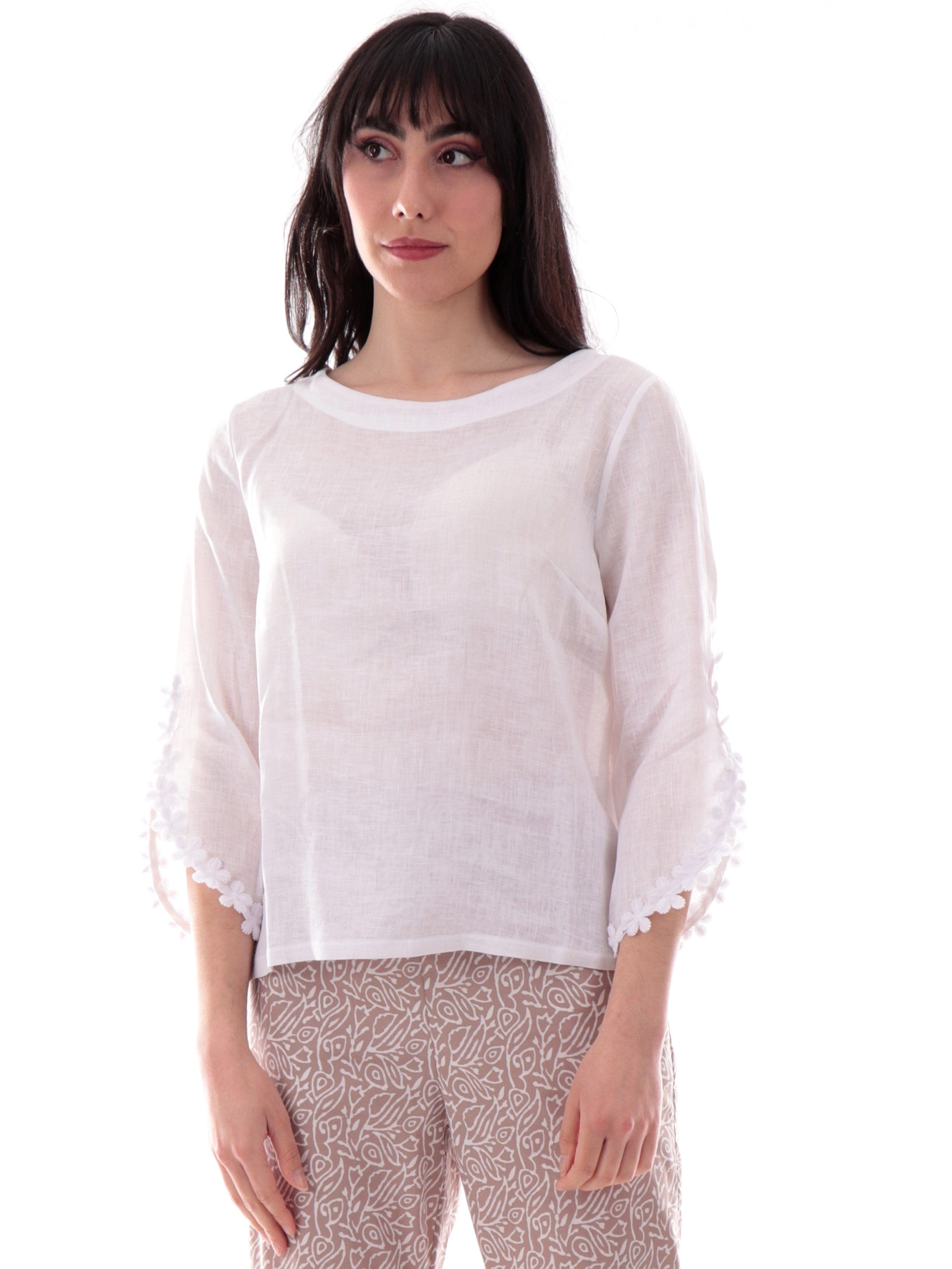 Maglia Anis White Maglie Anis Anis Maglie Anis Maglieria