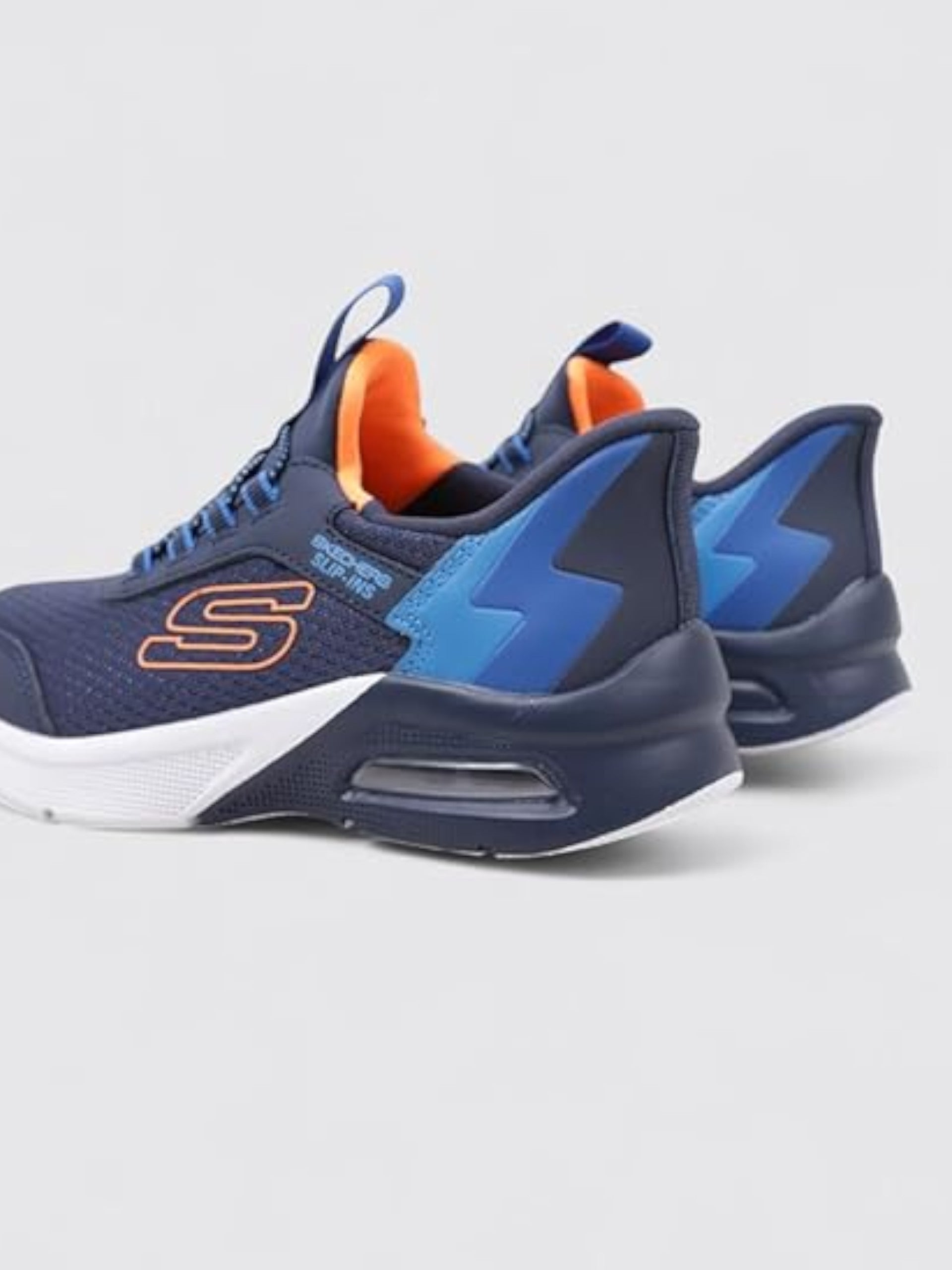 Scarpe Skechers blu Microspec Max Brisk Stripe Kids 403890L – Sir126