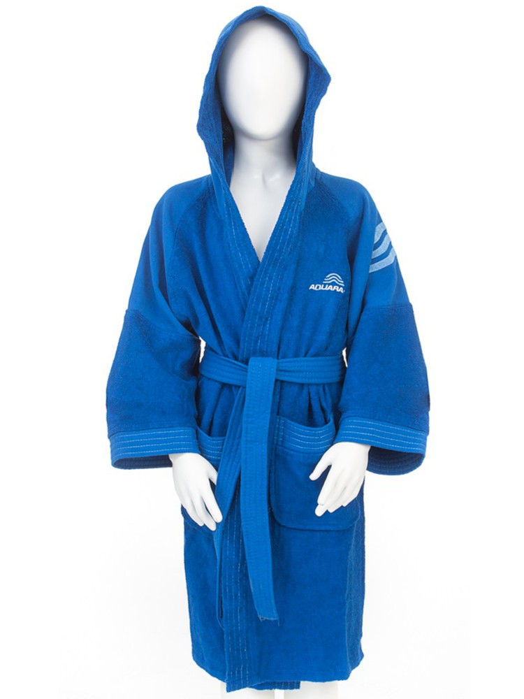 IRGE Accappatoio In Spugna Di Cotone Per Bambino E Bambina – Modello Cielo IG041/2, Taglia 6-8 Anni – Perfetto Per Piscina E Spiaggia