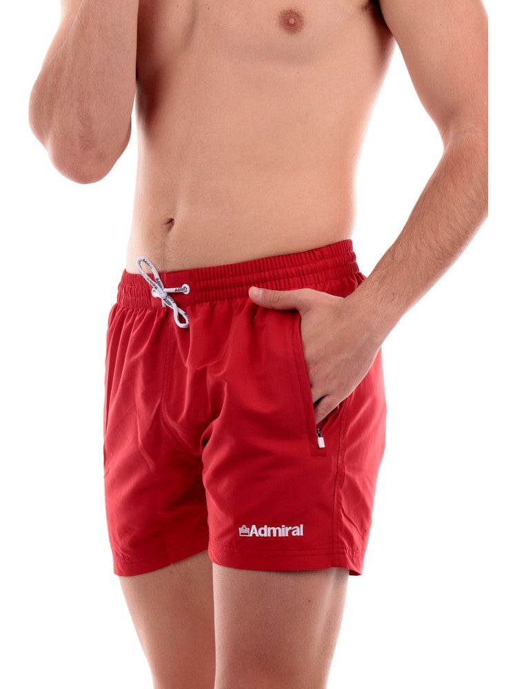 Costume mare Admiral rosso da uomo con logo AD2889 � Sir126