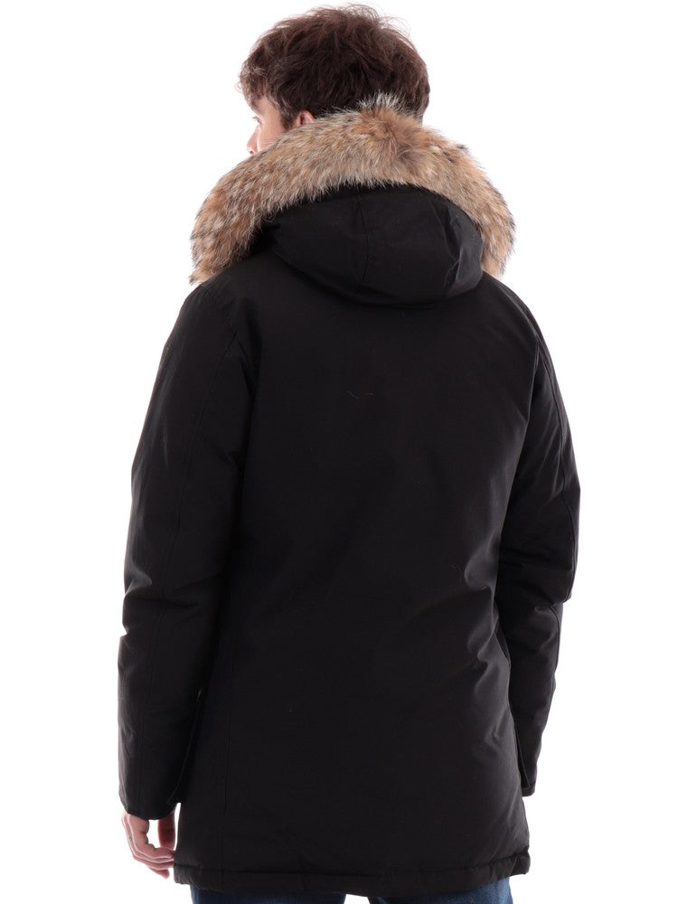 Giubbotto Bark Nero Bark Giacchetto Con Pelliccia Uomo Giacca Bark