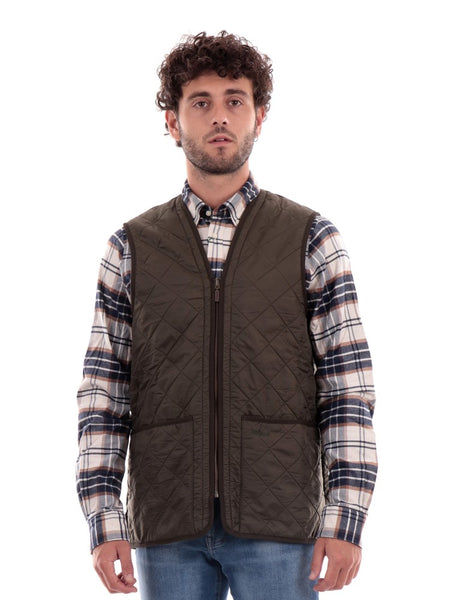 Barbour Green Men's Polarquilt Waistcoat MLI0002 – Sir126