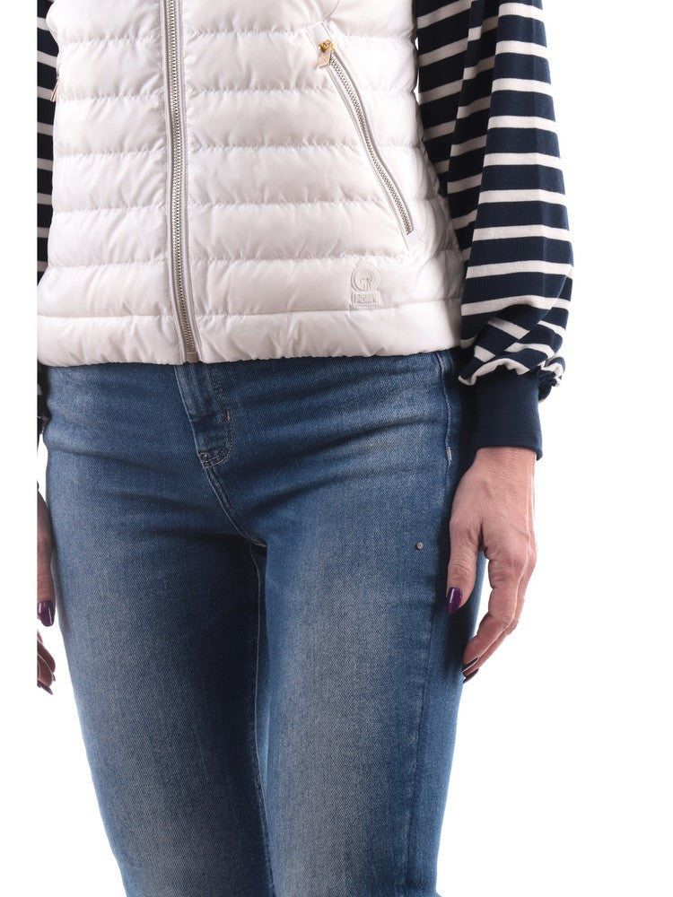Gilet Ciesse Piumini bianco da donna, modello Paprika