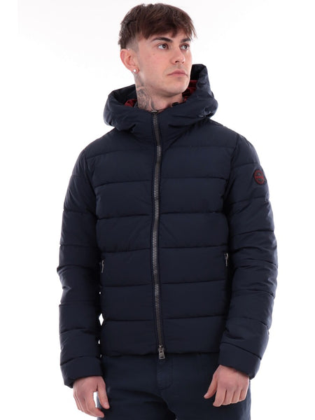 Giacca Invernale Museum Giubbotto Rosso Giubbino Museum Blu Da