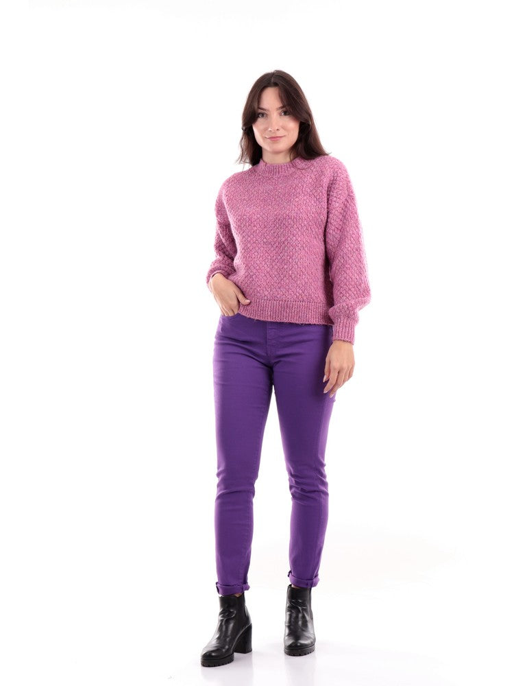 Gaelle purple skinny women's jeans GBDP14507 – Sir126