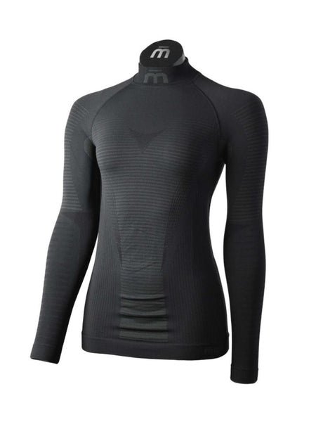 Maglia Termica Sci Donna Maglia Termica Da Sci Mico Nera Da Donna