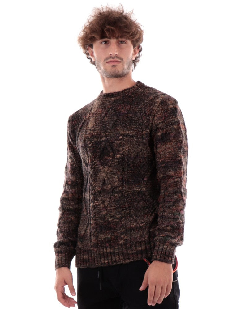 Gianni Lupo melange men's sweater BW930 – Sir126