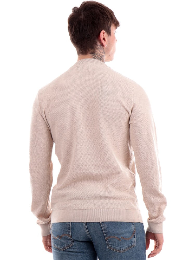 Maglioncino Uomo Jack E Jones Tommy Hilfiger CLASSIC CREW NECK Maglione Desert Sky Blu Scuro 714815 - Foto 3