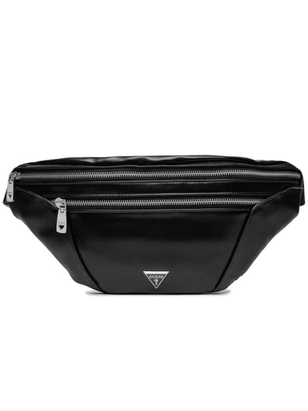 Marsupio Guess Uomo Milano Compact In Saffiano Nero - Piccolo E Alla Moda - Foto 7