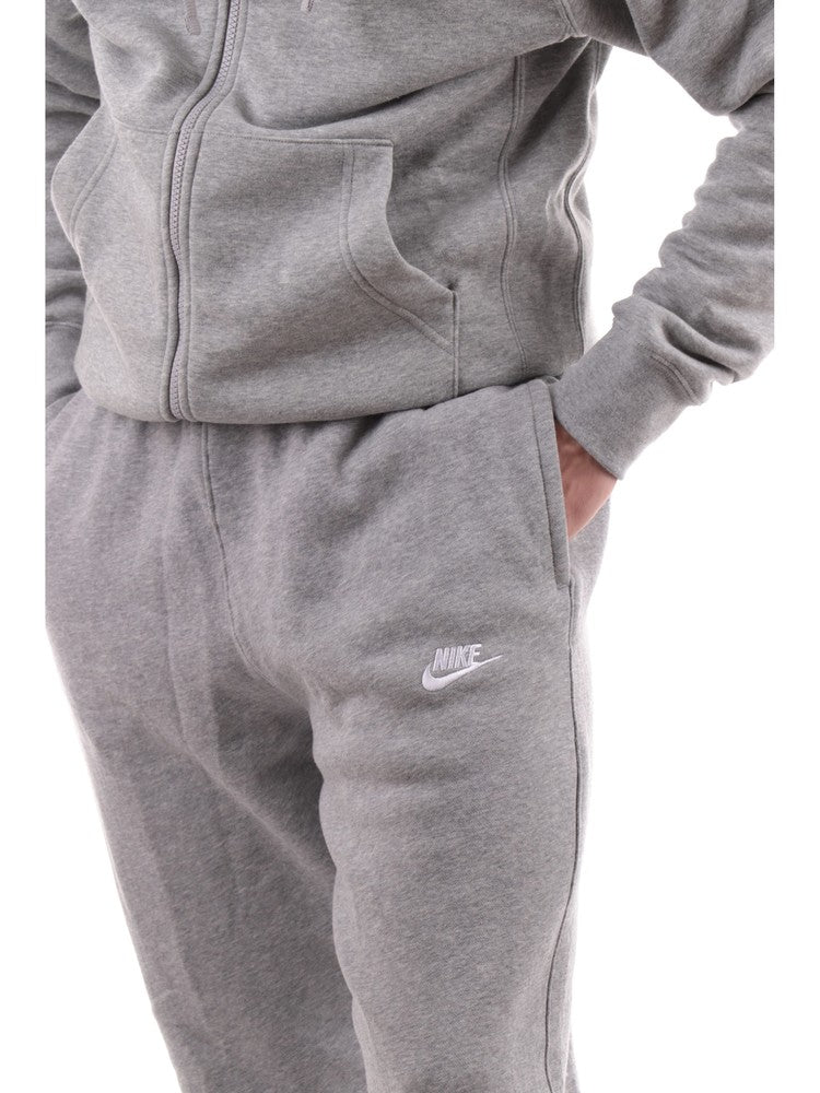 Nike Grey Pantaloni Nike Grigio Club Fleece Pantaloni Tuta Nike