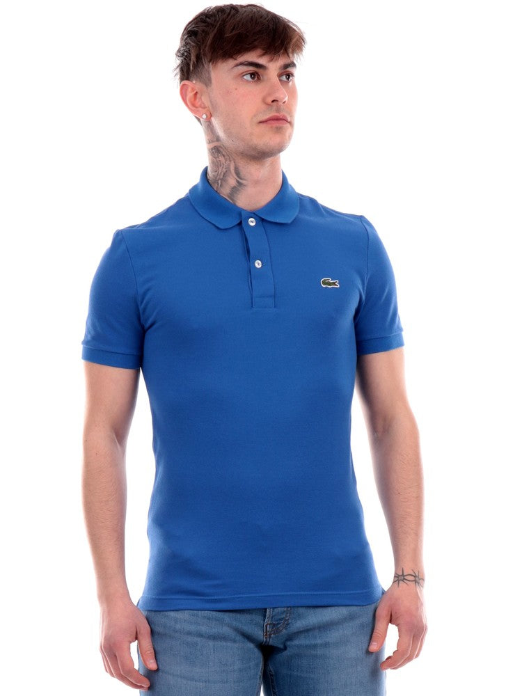 Polo Shirt Lacoste Polo Lacoste Slim Fit Uomo Saldi Blue Lacoste
