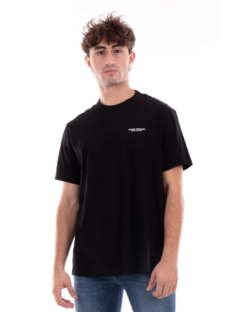 Jeans Armani Mens T Shirts Armani Exchange 6RZTBD White Fast Delivery Spartoo Europe