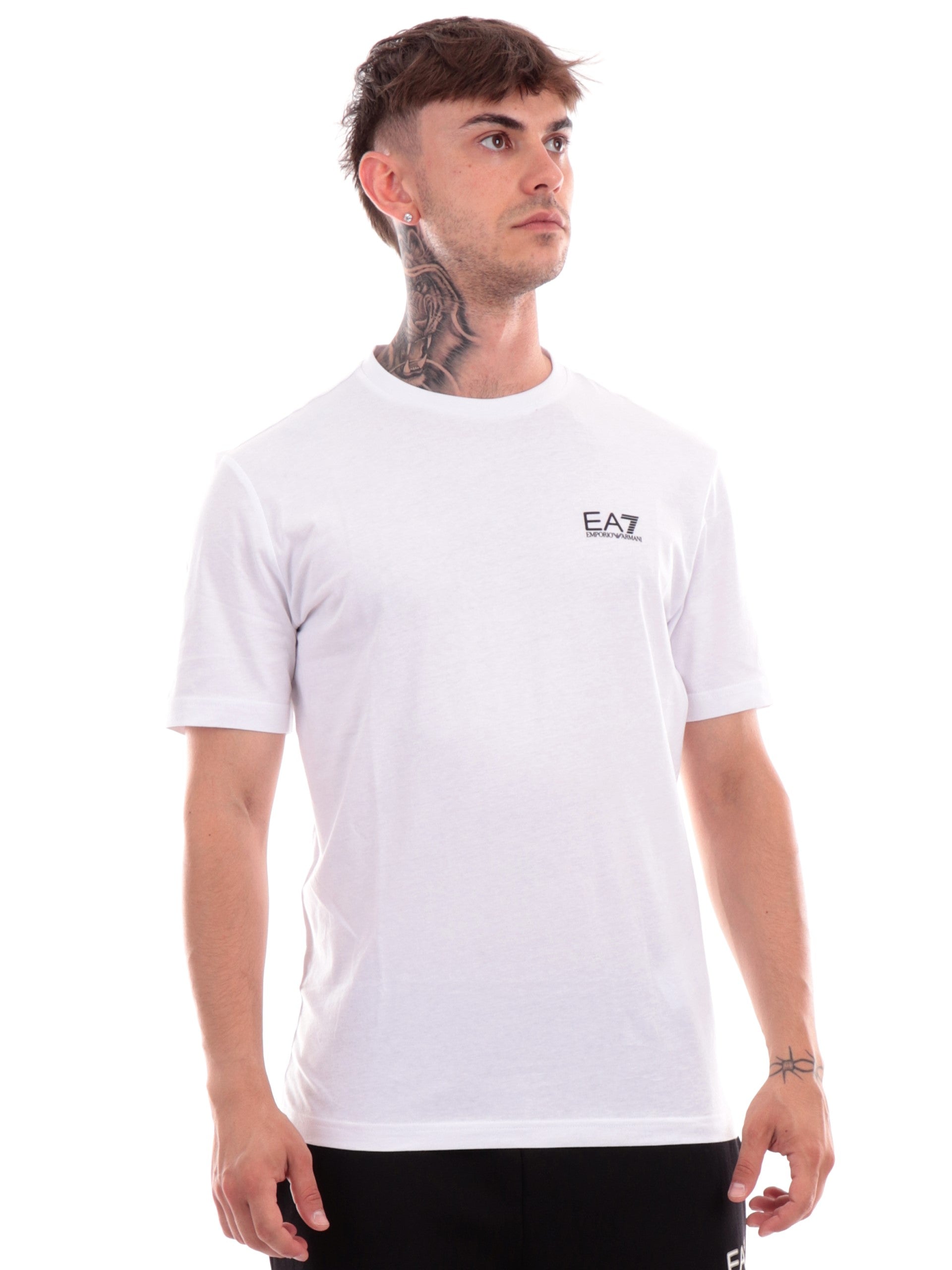 Shirt Bianca Magliette Aderenti Magliette Da Uomo Armani Magliette