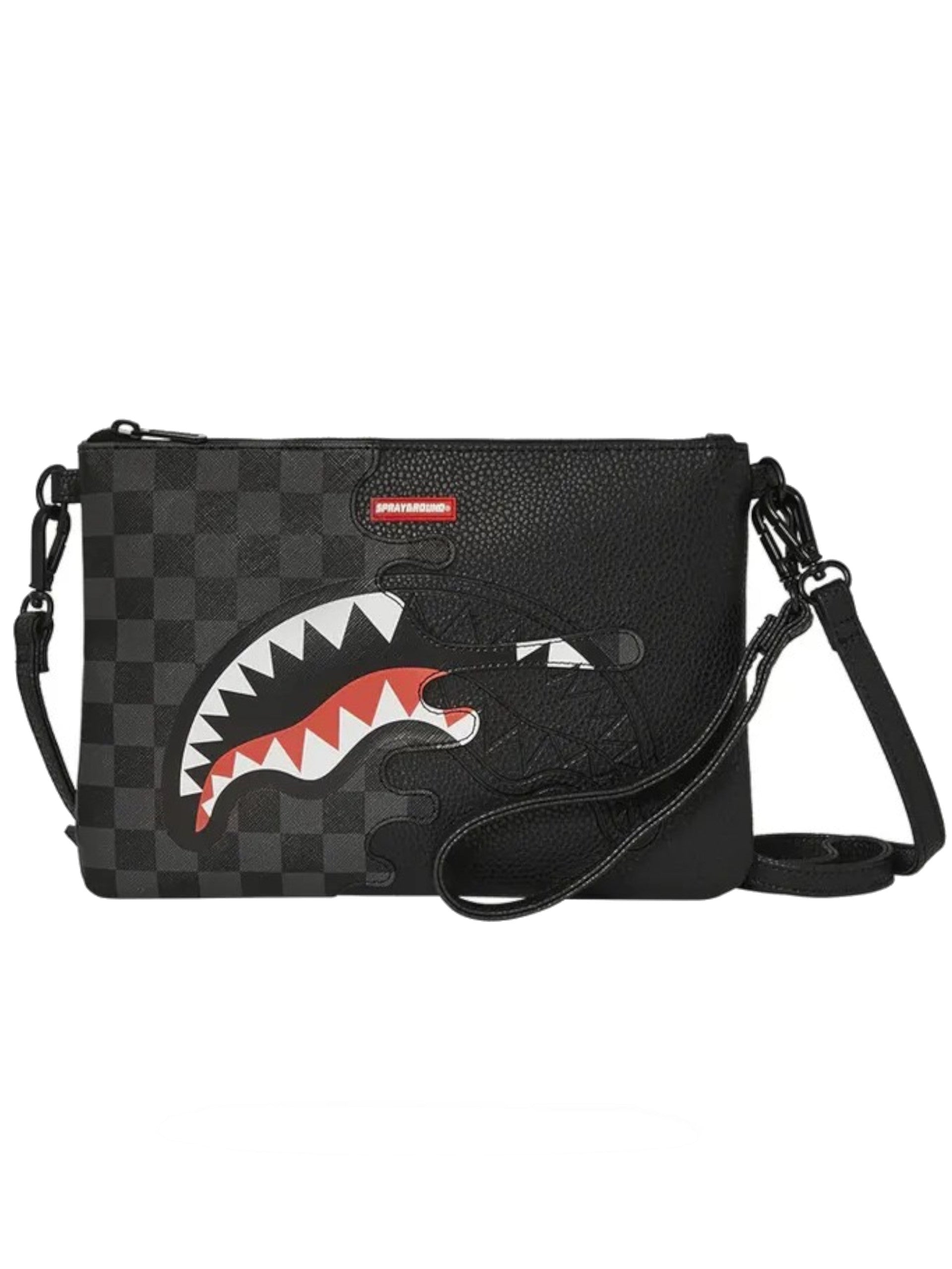 Tracolla Borsello Sprayground Nero Tracolla Sprayground Unfinished