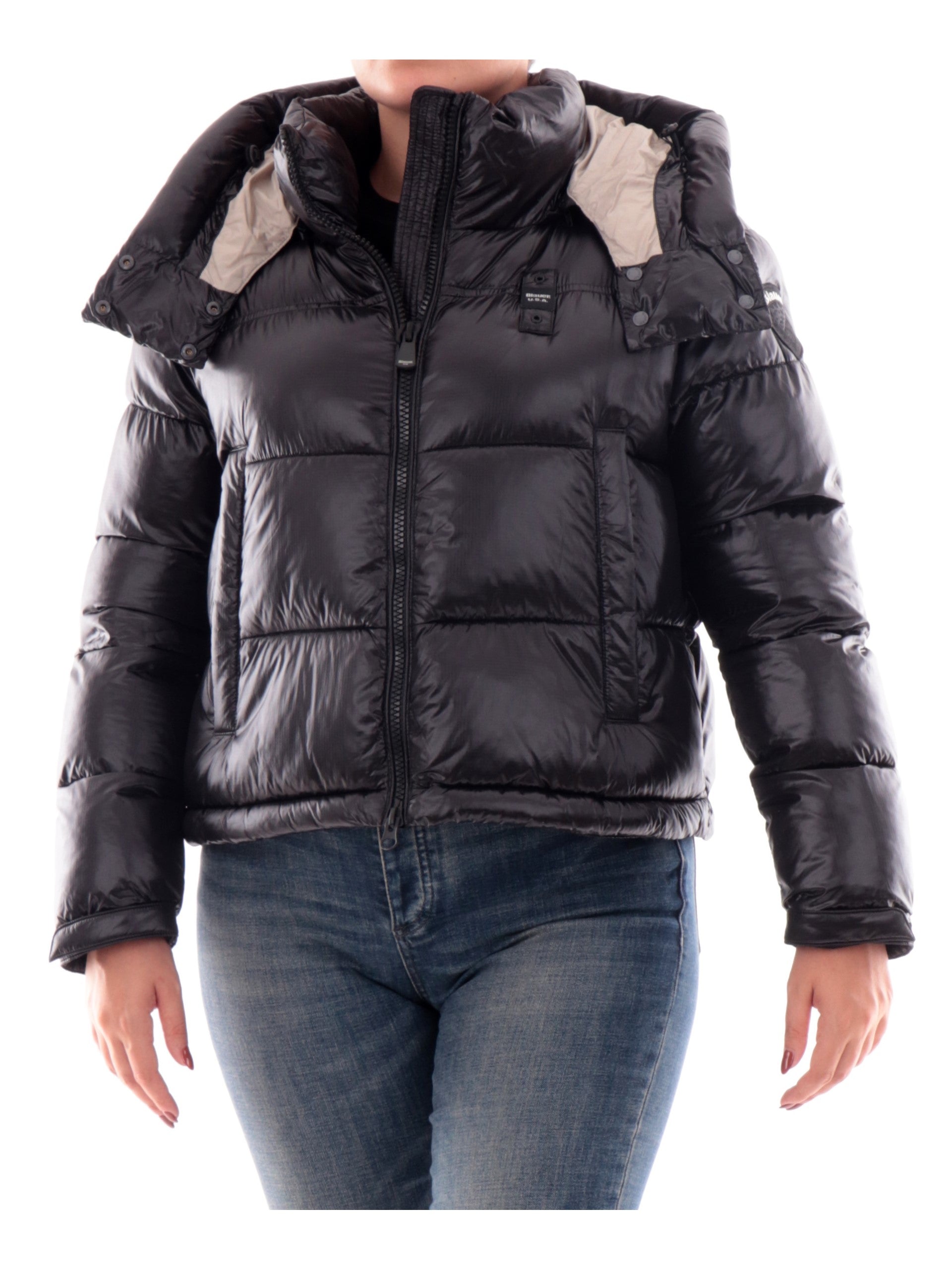 Piumino Blauer nero Gloria da donna Imbottito Corto C02170006648