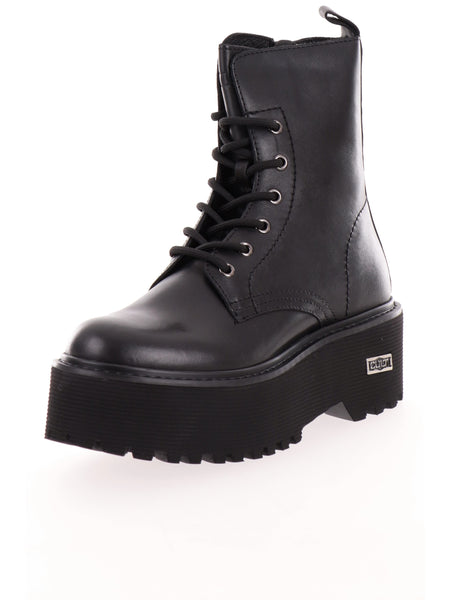 Scarpe Cult Axl 3460 Mid W Leather nere da donna CLW346 – Sir126