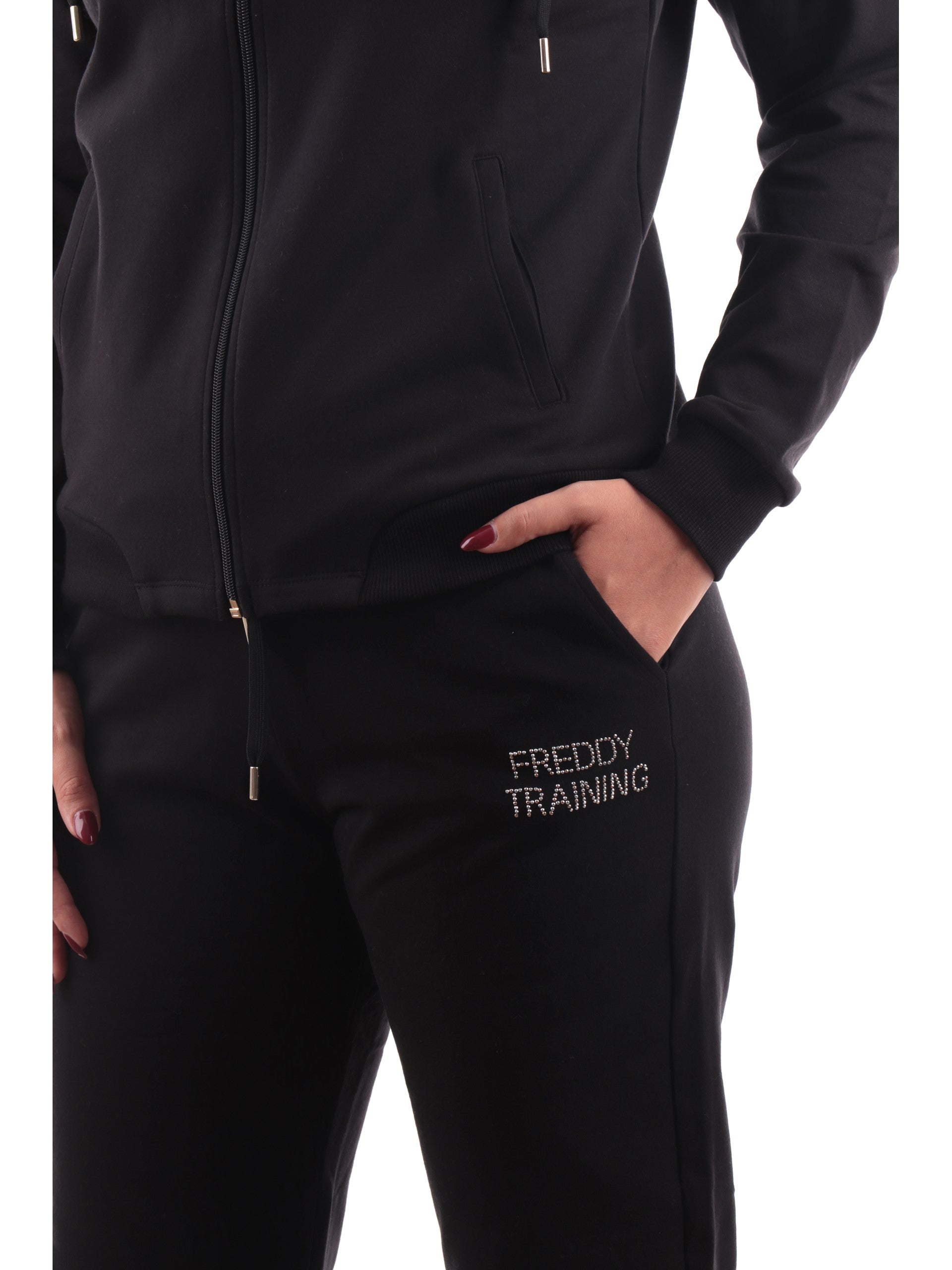 Tuta Freddy Abbigliamento Negozi Pantaloni Tuta Freddy Neri Da