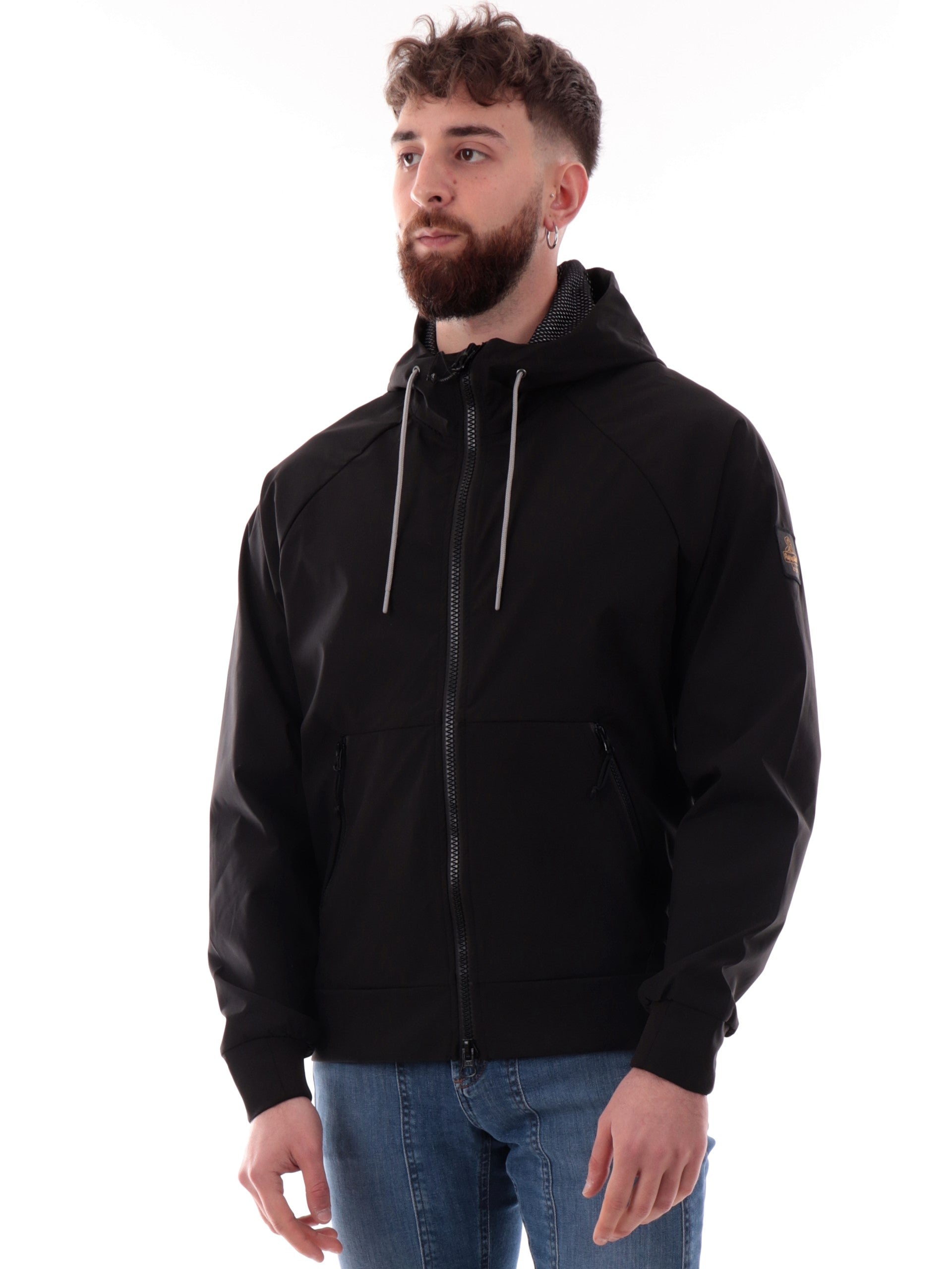 Felpa Nera Felpa Refrigiwear Uomo FELPA REFRIGIWEAR Uomo