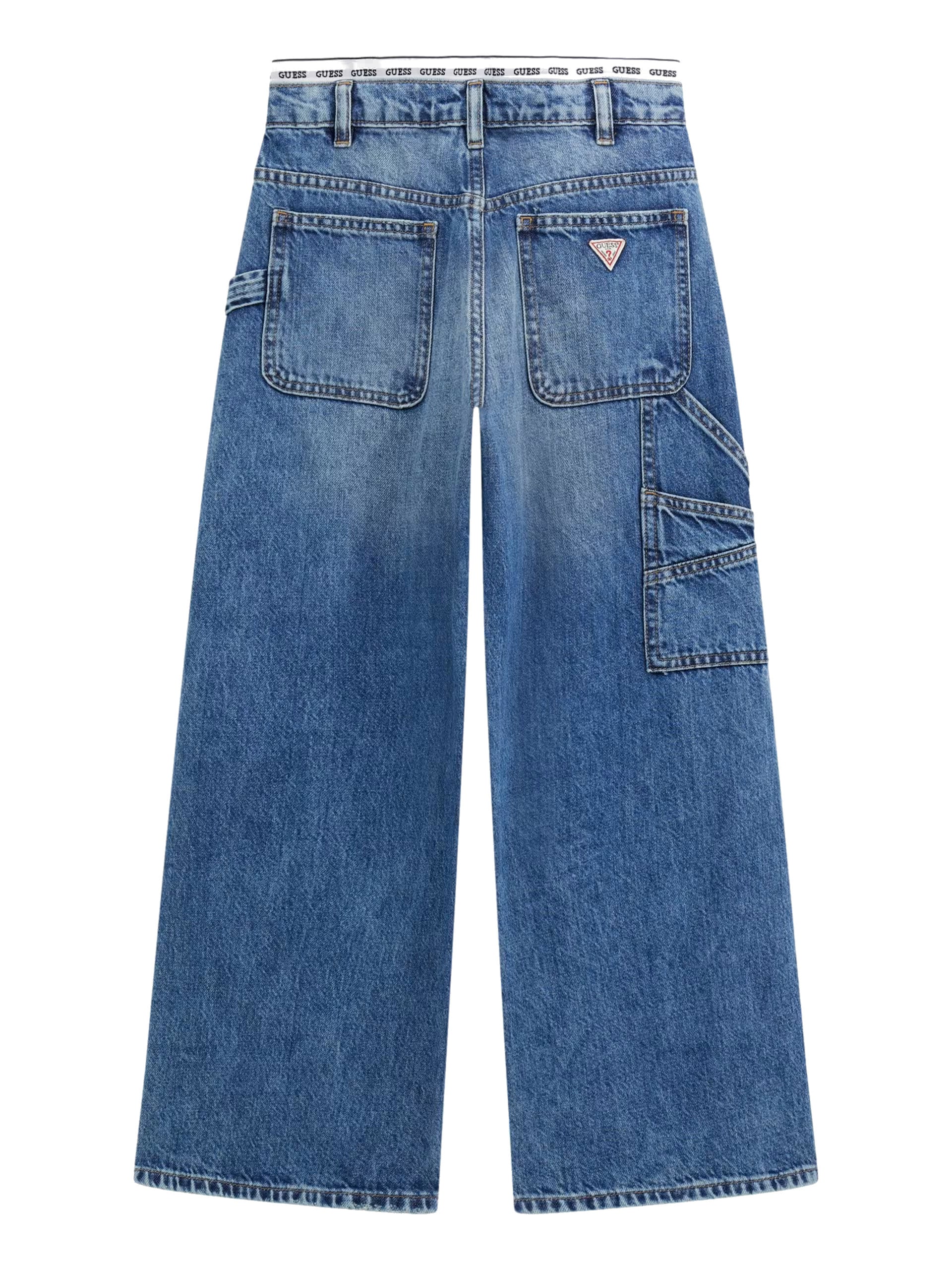 Jeans Guess Baggy da bambina banda elastica Guess J5RA12D45E0 – Sir126