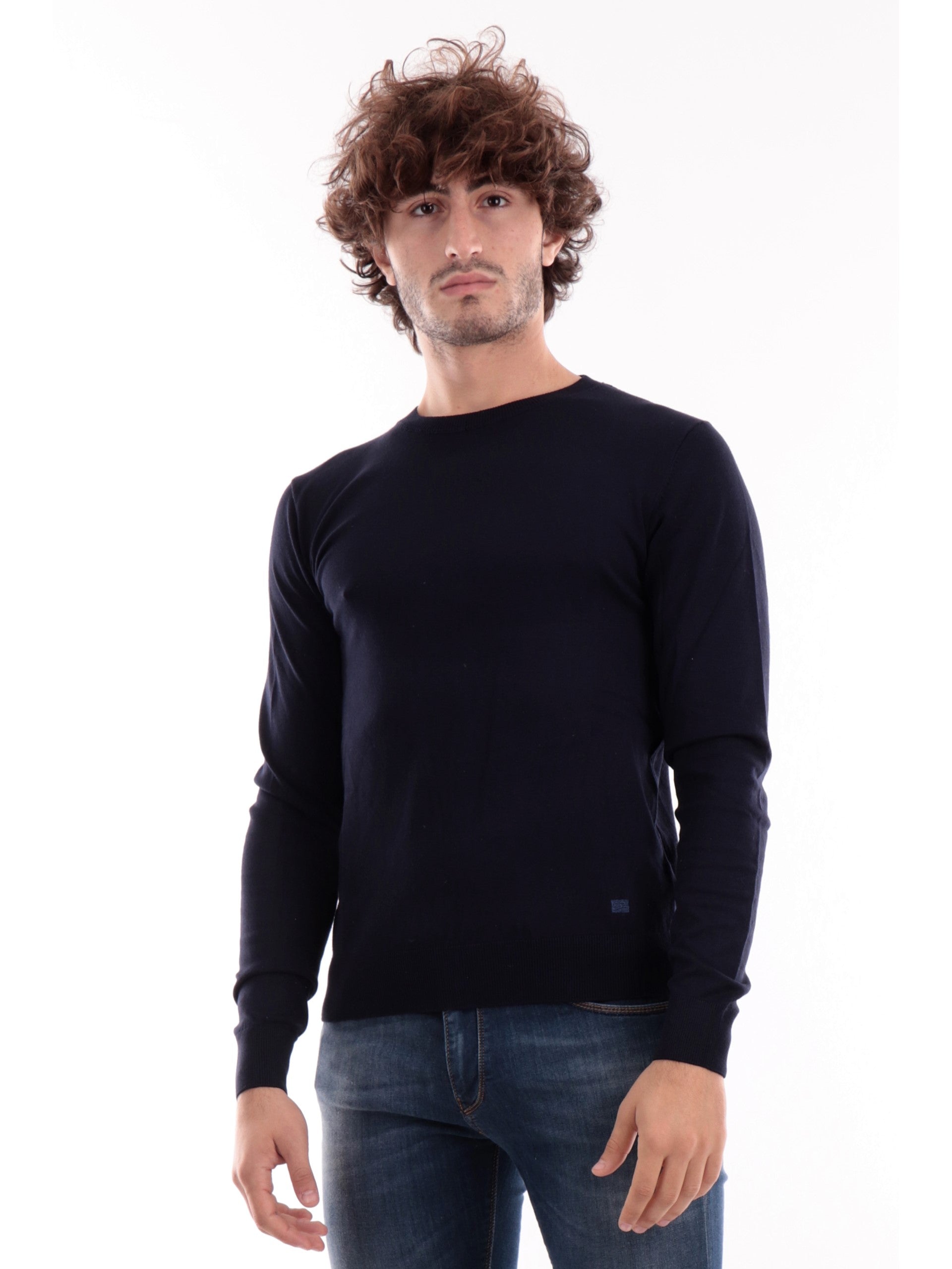 Maglione Yes Zee blu da uomo M835MR00 – Sir126