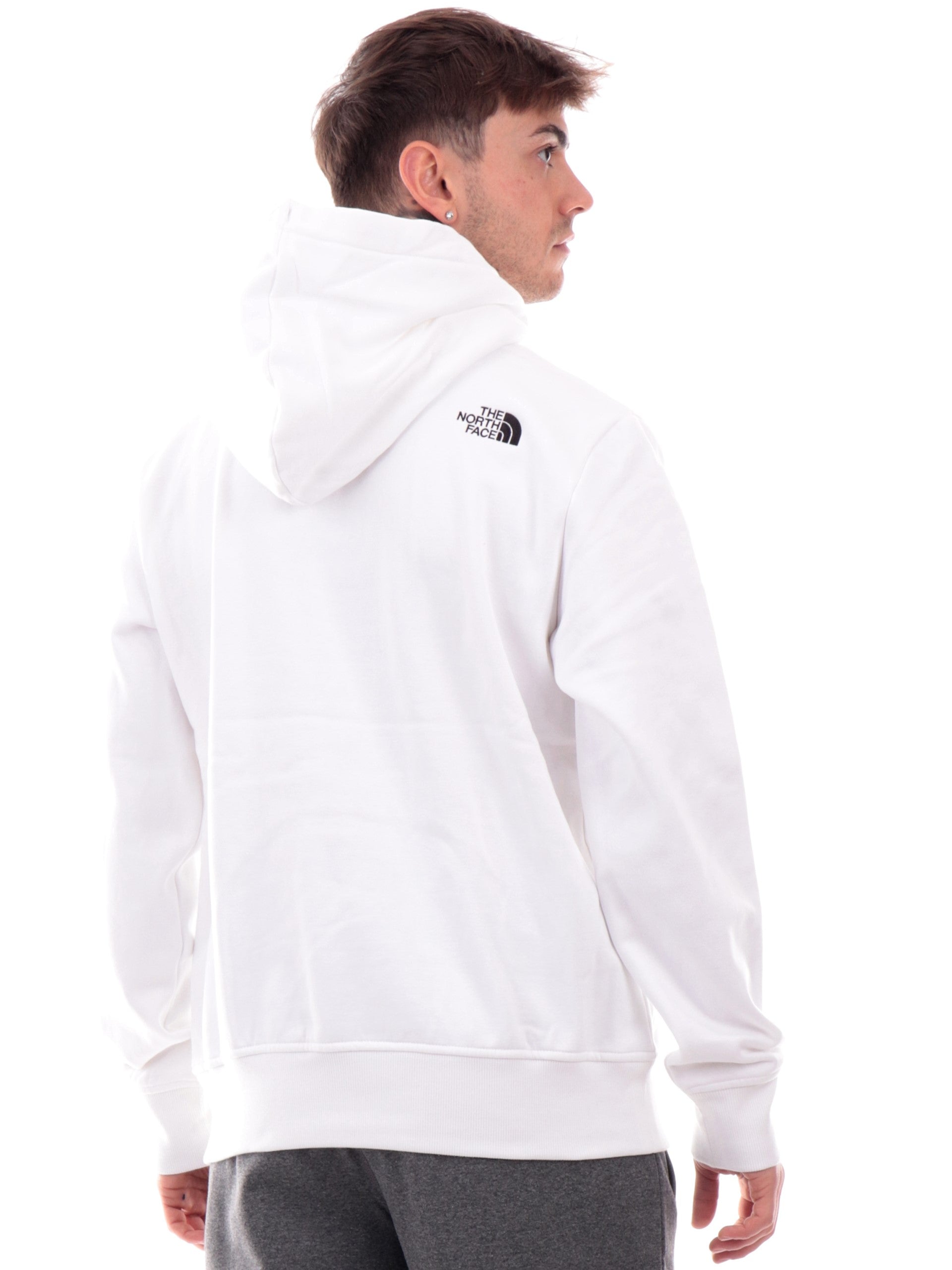 Felpa Bianca North Face Felpa The North Face Bianca Hospital