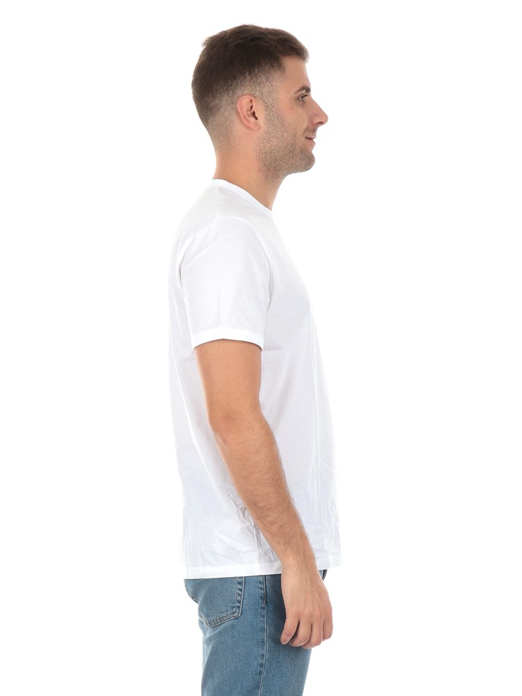 t-shirt-fred-perry-bianca-da-uomo-m3519