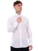 camicia bastoncino bianca da uomo b0301 