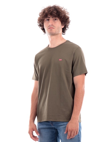 t-shirt-levis-verde-militare-da-uomo-566050