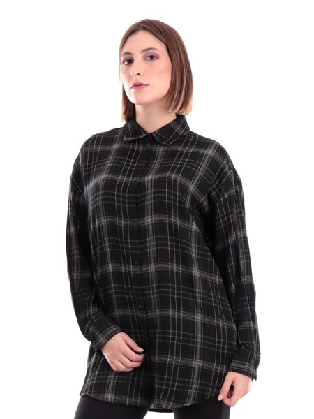 Donna Abbigliamento da T-shirt e top da Camicie CamiciaEquipment in Materiale sintetico di colore Nero 