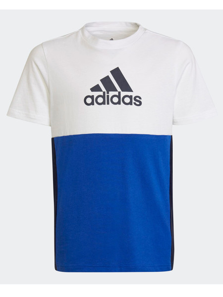 maglia-adidas-bianca-da-bambino-con-inserti-blu-hg68