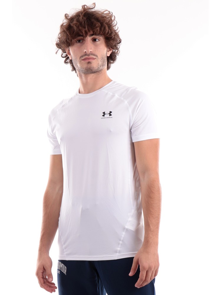 T-shirt Under Armour bianca da uomo 13616830