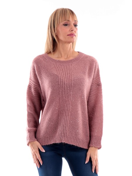 maglione-manila-grace-rosa-da-donna-con-paillette-m260nyma