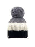 cappello brekka nero, grigio e bianco da donna montana stripe pon brfh0123 