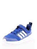 scarpe adidas blu da bambino con velcro fortarun 2.0 hp54 