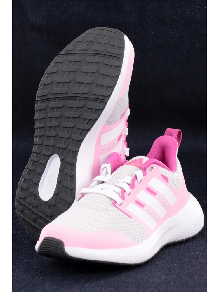 scarpe-adidas-rosa-e-grigie-da-bambina-con-lacci-fortarun-2-dot-0-hr02