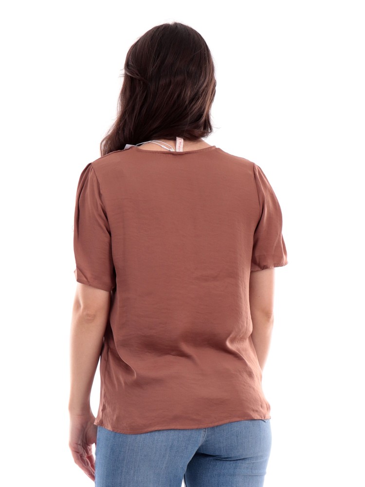 t-shirt-only-marrone-da-donna-v-neck-top-wvn-15288127