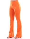pantaloni xt studio arancioni da donna bootcut sva002w58001 