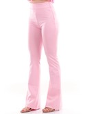 pantaloni xt studio rosa da donna bootcut sva002w58001 