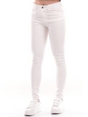 pantaloni jeans xt studio bianchi da donna modello skinny sv1001w61501 