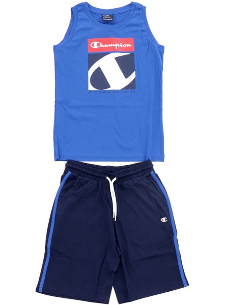 canotta-plus-shorts-champion-blu-da-bambino-306318
