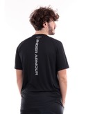 t-shirt under armour nera da uomo tech reflective 13770540 