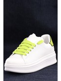 scarpe gaelle bianche e verdi da donna gbcdp2950 